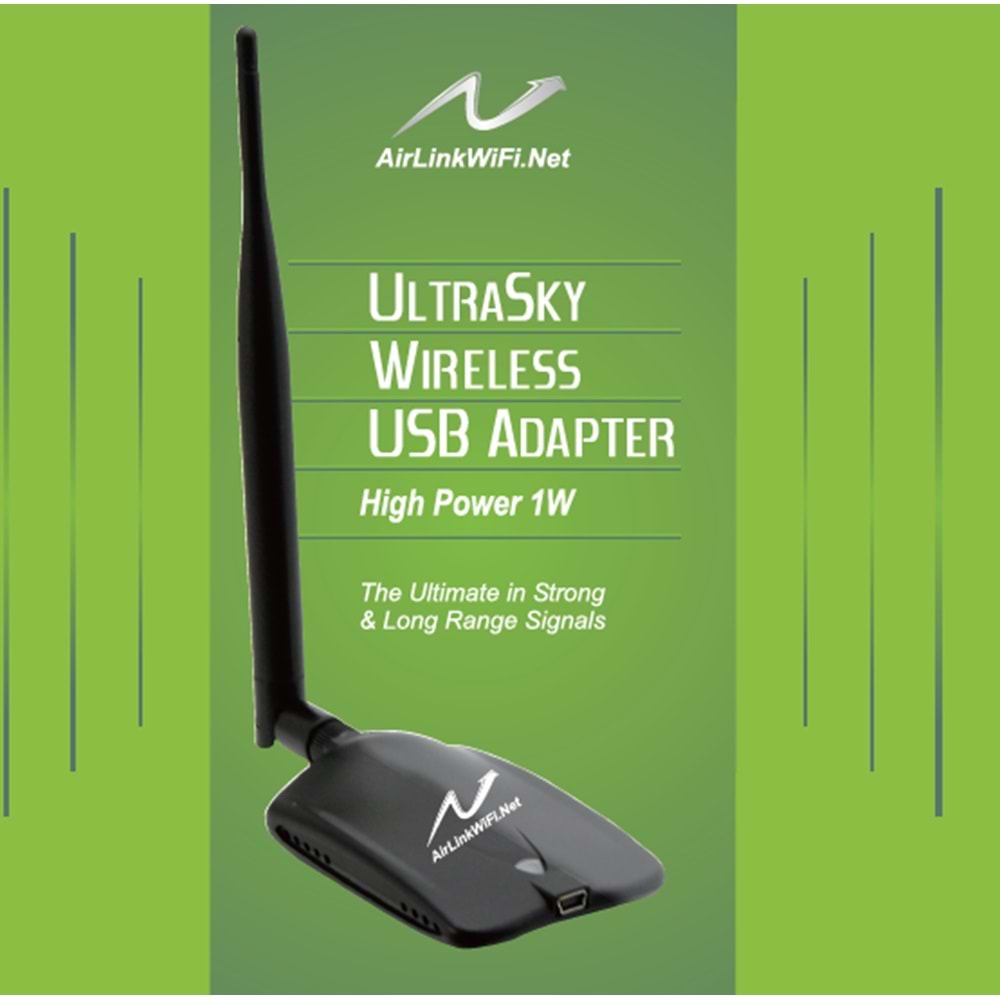 UltraSky M19R1 Realtek 8187L 1W USB Wireless-G Adapter WiFi USB