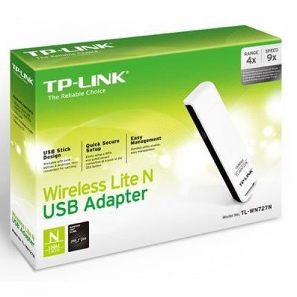 TP-LINK TL-WN727N 150Mbp USB Ethernet (sony psp)