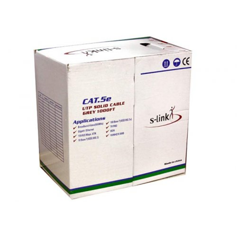S-LINK SL-CAT5E04 CAT5E UTP 8 KANAL KABLO (305m)