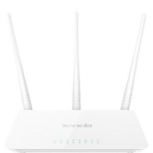 TENDA F3 4 PORT 300MBPS WIFI-N 3 ANTEN ROUTER