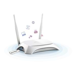 TP-LINK TL-MR3420 3G 4P 300Mbps Wireless N Router